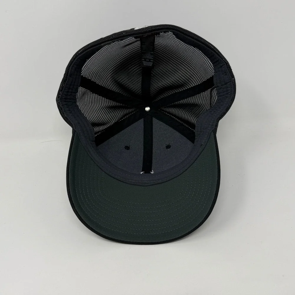 Nike Golf Pronghorn Flexfit Trucker Hat Mens L/XL Black Mesh Back Cap 639650-010